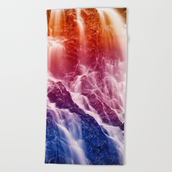 Hays Fantasy Falls Beach Towel