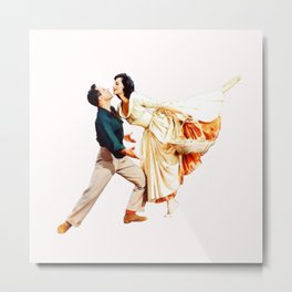 Gene Kelly and Cyd Charisse - Brigadoon Metal Print | 1950S, Classicmovies, Graphicdesign, Love, Heatheronthehill, Classicfilm, Romantic, Oldhollywood, Vintage, Dance 