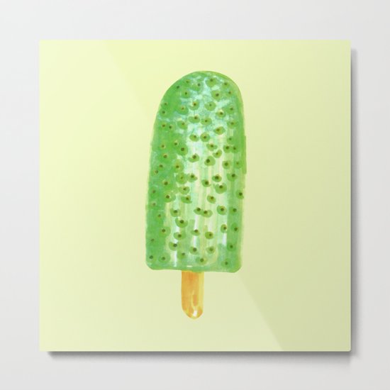 Dangerous Popsicle 2 #society6 #decor #buyart Metal Print