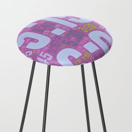 Pace run , number 024 Counter Stool