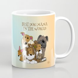 FROD0 THE SHELTIE: BEST DOG MAMA MUG Coffee Mug