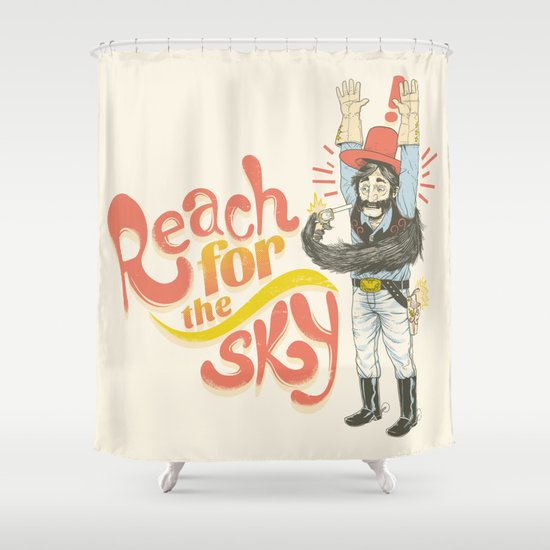 Reach for the Sky Shower Curtain
