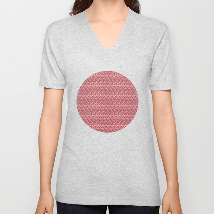 Impossible Pattern V Neck T Shirt