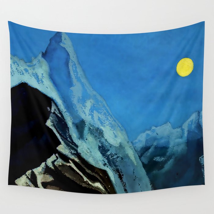 “Road to Nara” by Nicholas Roerich Wall Tapestry