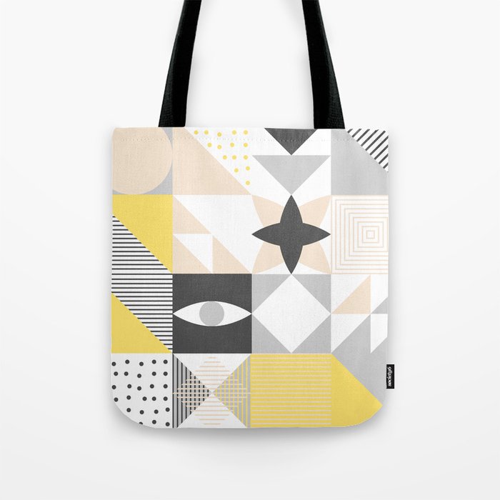 geometric pattern bag