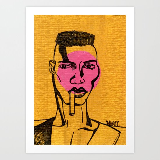 grace jones. Art Print