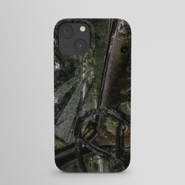 Dashed Board Abandoned Truck Dashboard Shattered Windshield Rusty Car iPhone Case