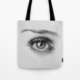 Eye Drawing Tote Bag