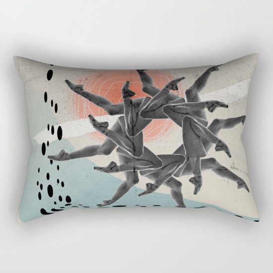 The Wheel Rectangular Pillow