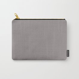Muted Purple Gray Solid Color Dunn & Edwards 2023 Trending Color Ashen Plum DE6396 Well Intentions Carry-All Pouch | Plain, Muted, Colour, Minimal, Purple, Colorful, 2023Trendingcolor, Simple, Monochromatic, Solid 