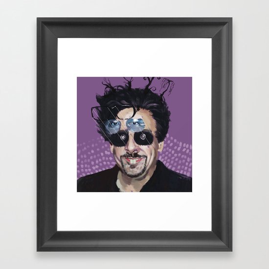 Tim Burton Framed Art Print