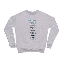 Types of Whales Crewneck Sweatshirt
