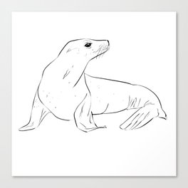 Mr. Sea Lion Canvas Print