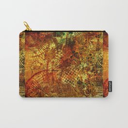 art abstract grunge graphic paper background Carry-All Pouch