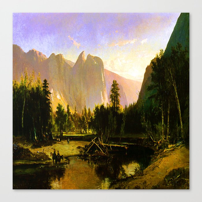 William Keith Yosemite Valley Canvas Print
