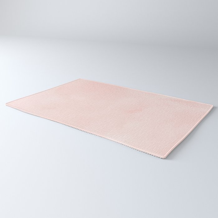 Seashell Pink Watercolor Rug by followmeinstead Society6
