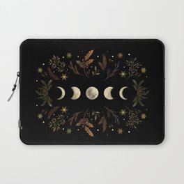 Moonlight Garden - Winter Brown Laptop Sleeve