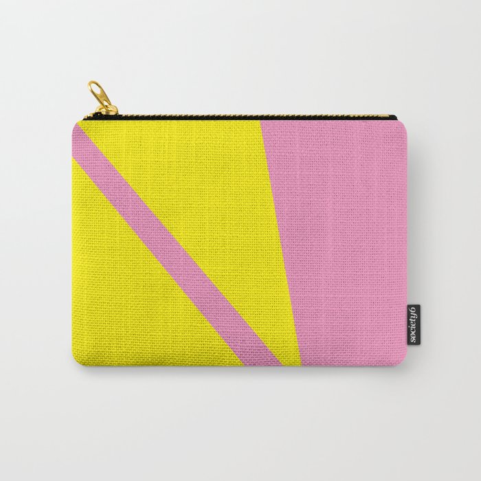 Pink Angles Carry-All Pouch