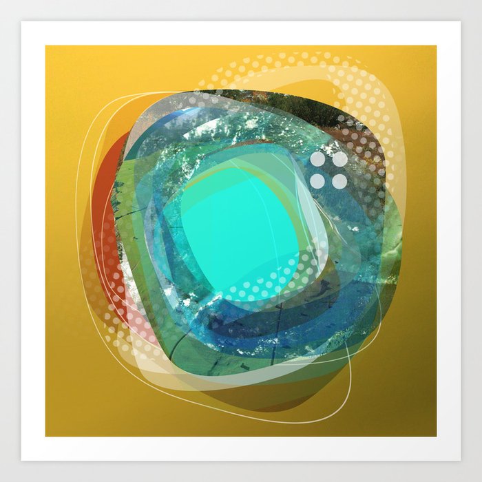 the abstract dream 1 Art Print