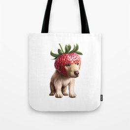 Strawberry Hound Tote Bag