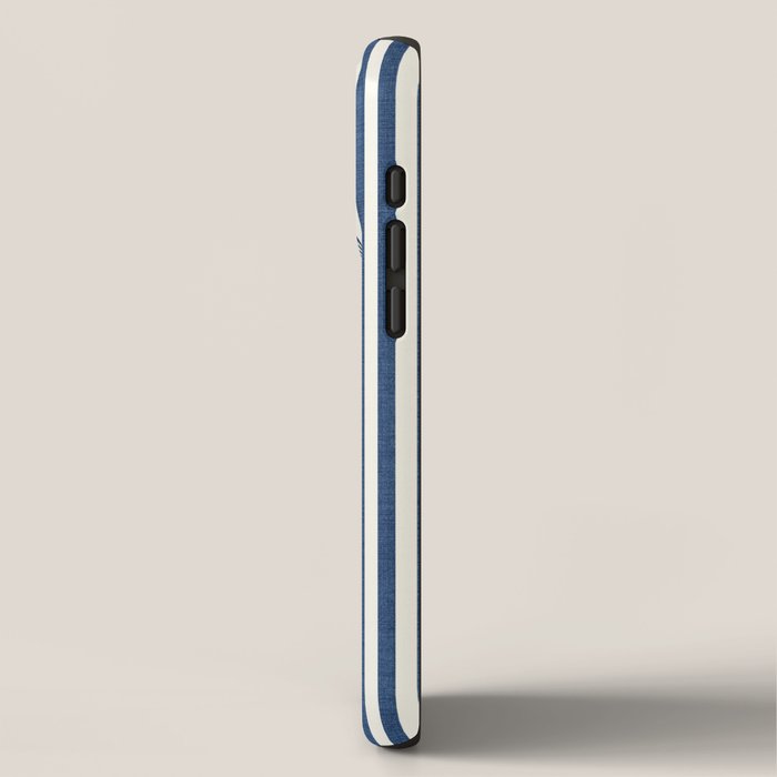 Pinstripe in Navy Blue