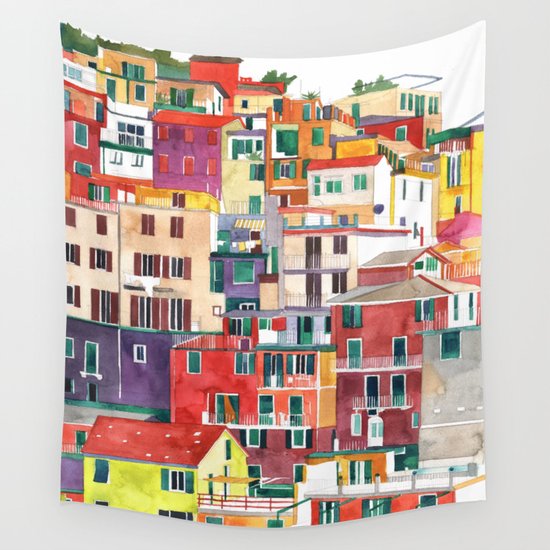 Cinque Terre Wall Tapestry