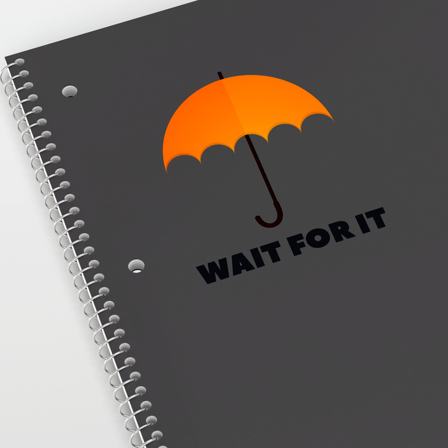 How I Met Your Mother Wait For It Yellow Umbrella Sticker By How I Met Your Mother Wait For It Yellow Umbrella Sticker By