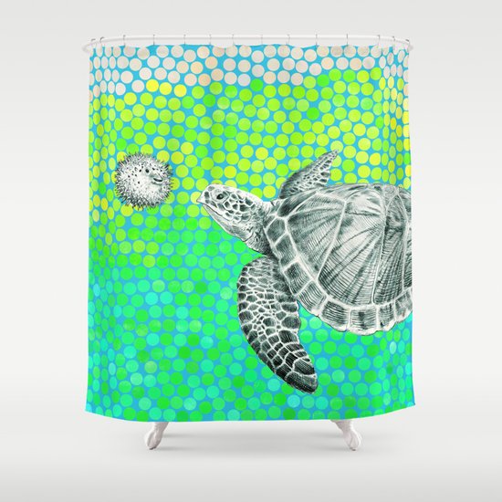 New Friends 1 by Eric Fan and Garima Dhawan Shower Curtain