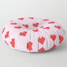 Heart and love 44 Floor Pillow