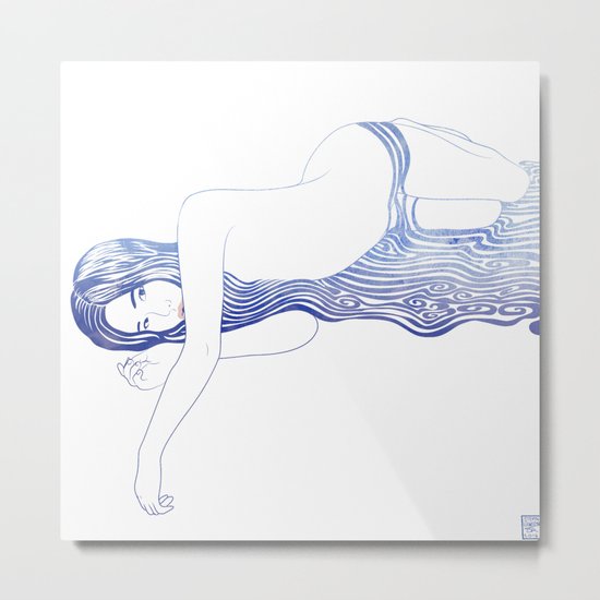 Water Nymph XXXV Metal Print