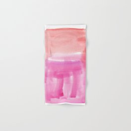 27   Abstract Expressionism Watercolor Painting 220331 Minimalist Art Valourine Original  Hand & Bath Towel