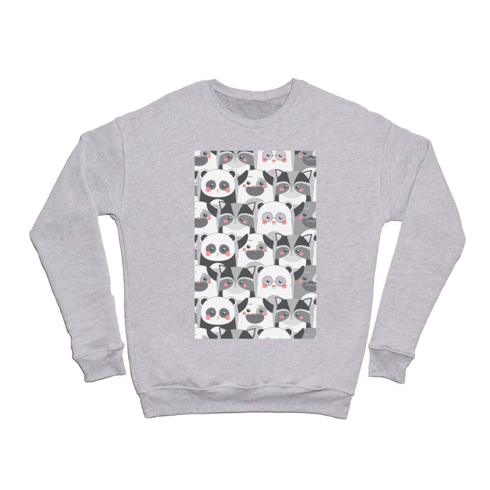 Animal breeding pet seamless pattern for decorative art print Crewneck Sweatshirt