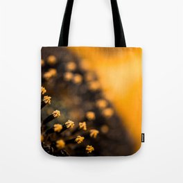 Sunflower Macro Tote Bag