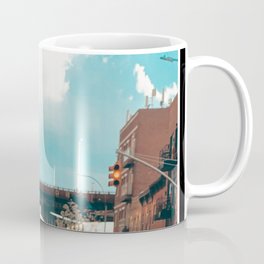 Nostalgic Downtown Brooklyn in Color Photograph Mug