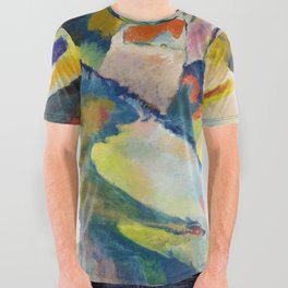 Wassily Kandinsky Landscape with Rain All Over Graphic Tee