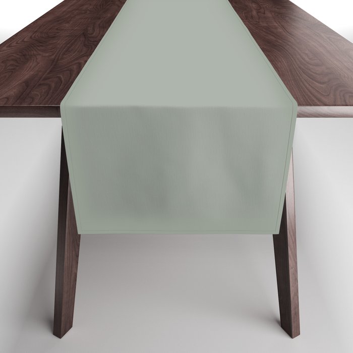 Dark Gray Solid Color, Pairs to Benjamin Moore Heather Gray 2139-40 Accent to Tucson Teal Table Runner