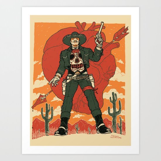 El Castigador Art Print