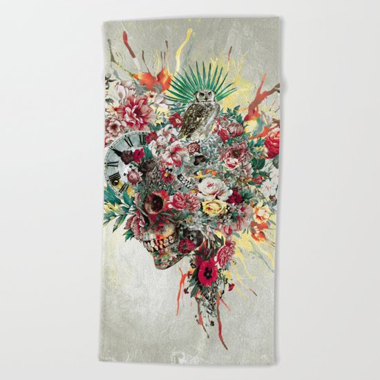SKULL IV Beach Towel