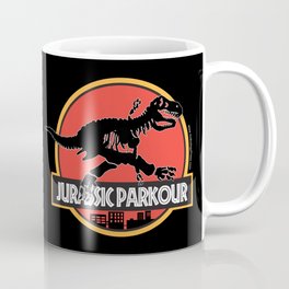 Jurassic Parkour Coffee Mug