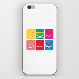 Faces - Assassination Classroom iPhone Skin