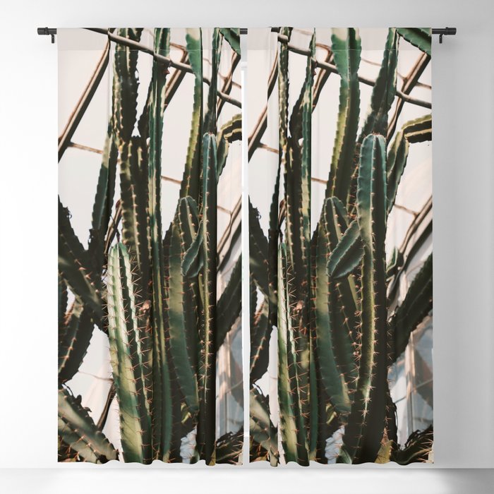 Greenhouse Cactus Blackout Curtain