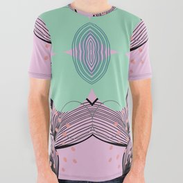Abstracture All Over Graphic Tee