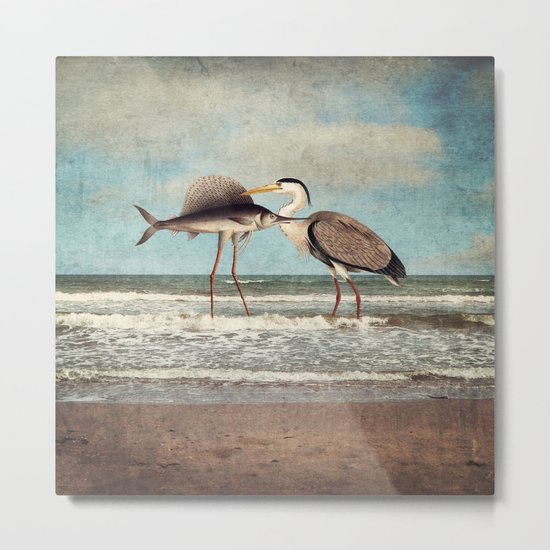 The Fish That Sold Its Soul for Love Metal Print