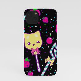 Kawaii Kitty Sprinkles iPhone Case