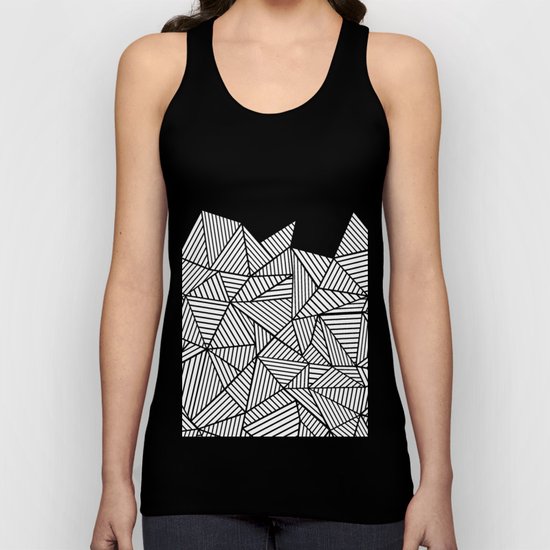 Abstraction Mountain Unisex Tank Top
