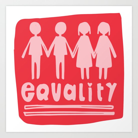 Equality Love II Art Print