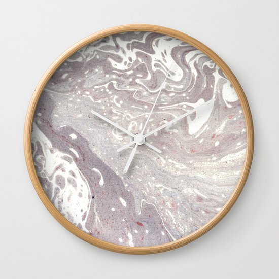 Multicolor Marble Wall Clock
