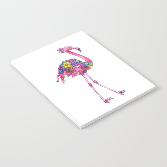 Fancy Felicity Flamingo Notebook