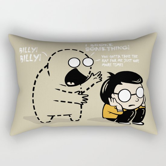 Worst Imaginary Friend Ever Rectangular Pillow