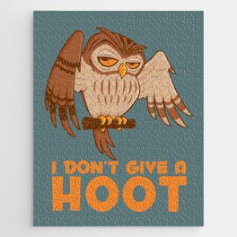 I Don't Give A Hoot Owl Jigsaw Puzzle